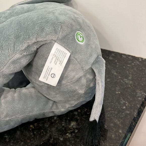 Elephant 15" Plush Love Planet Earth BBC Stuffed Animal Blue Eye - Picture 7 of 9